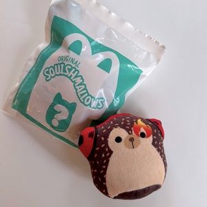 NEW UNOPENED HANS THE HEDGEHOG McDonald’s Squishmallow Happy Meal Toy